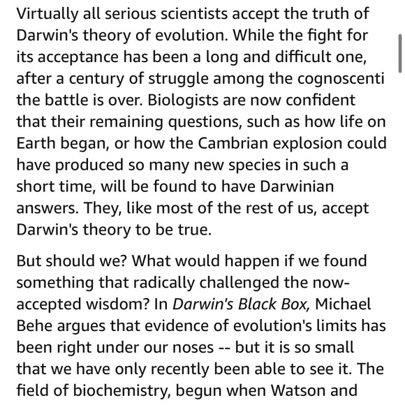 🔥Darwin’s Black Box - hard cover - Picture 8 of 9